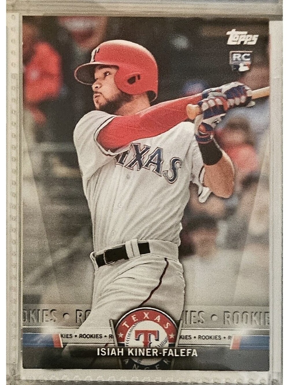 Isiah Kiner-Falefa Rangers 2018 Topps Rookies RC #S-28